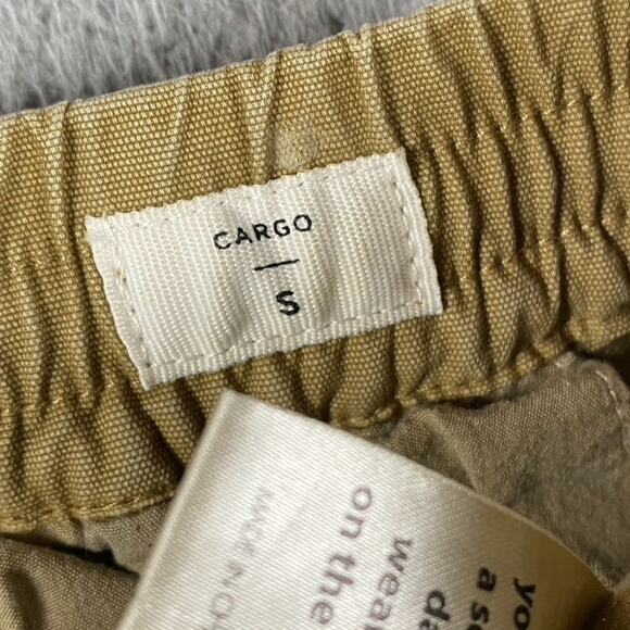 Pacsun Men's S Cargo Drawstring Elastic Waist Jogger Pants Tan Khaki Small 30x30 - Picture 4 of 11